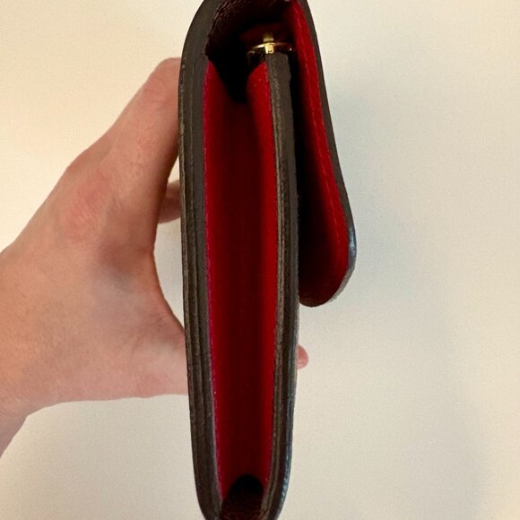 Louis Vuitton Emilie Damier Ebene Wallet - Picture 9 of 14